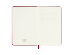 Een Moleskine 18M Agenda 2025-2026 Weekly Hardcover Pocket, Scarlet Red koop je bij Moleskine.nl