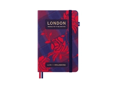 Een LUXE x Moleskine City &#39;London&#39; Travel Guide Notebook koop je bij Moleskine.nl