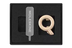 Een Moleskine Pin Q Gold koop je bij Moleskine.nl