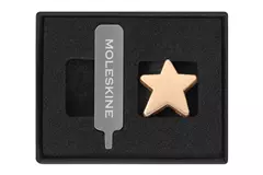 Een Moleskine Pin Star Gold koop je bij Moleskine.nl