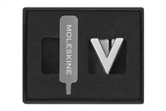 Een Moleskine Pin V Silver koop je bij Moleskine.nl