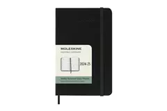 Een Moleskine 2024/2025 18M Weekly Horizontal Hardcover Pocket Black koop je bij Moleskine.nl