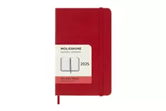 Een Moleskine 2025 12M Daily Hardcover Pocket Scarlet Red koop je bij Moleskine.nl