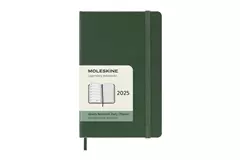 Een Moleskine 2025 12M Weekly Hardcover Pocket Myrtle Green koop je bij Moleskine.nl