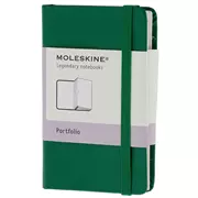 Een Moleskine Portfolio Hardcover XS Green koop je bij Moleskine.nl