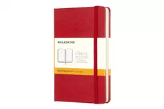 Een Moleskine Ruled Hard Cover Notebook Pocket Red koop je bij Moleskine.nl