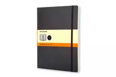 Een Moleskine Ruled Softcover Notebook XL Black koop je bij Moleskine.nl