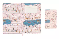 Een Moleskine Limited Edition Sakura Notebook Plain Hardcover Large - &quot;Bench&quot; koop je bij Moleskine.nl