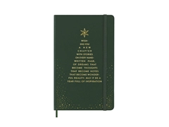 Een Moleskine Holiday Notebook Ruled Hardcover Large Myrtle Green koop je bij Moleskine.nl