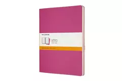 Een Moleskine Cahier Journals Ruled XL Kinetic Pink (set of 3) koop je bij Moleskine.nl