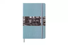 Een Moleskine x Anne Frank House Notebook Ruled Hardcover Large Ice Blue koop je bij Moleskine.nl