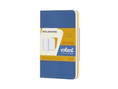 Een Moleskine Volant Journals Set of 2 Ruled XS Forget-Me-Not Blue / Amber Yellow koop je bij Moleskine.nl