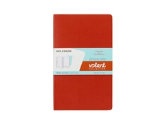 Een Moleskine Volant Journals Set of 2 Ruled XS Coral Orange/Aqua Blue koop je bij Moleskine.nl