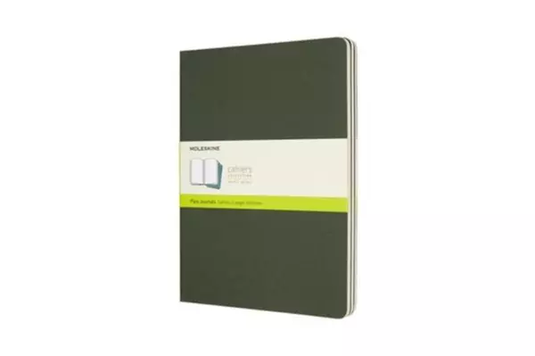 Een Moleskine Cahier, set 3 stuks XL Plain Myrthle green koop je bij Moleskine.nl