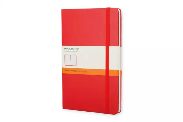 Een Moleskine Ruled Hard Cover Notebook Large Red koop je bij Moleskine.nl