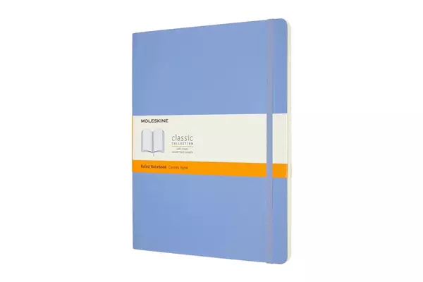 Een Moleskine Ruled Soft Cover Notebook XL Hydrangea Blue koop je bij Moleskine.nl