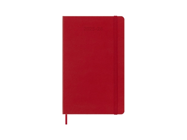 Een Moleskine 18M Agenda 2025-2026 Weekly Hardcover Large, Scarlet Red koop je bij Moleskine.nl