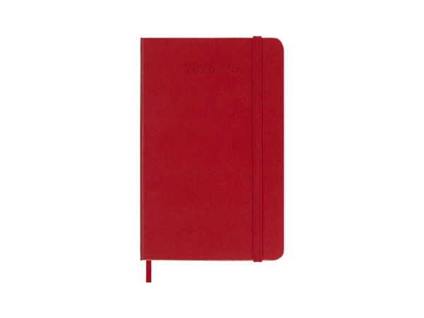 Een Moleskine 18M Agenda 2025-2026 Weekly Hardcover Pocket, Scarlet Red koop je bij Moleskine.nl