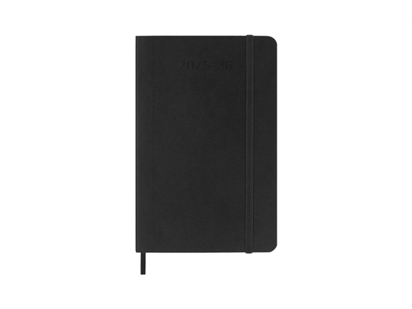 Een Moleskine 18M Agenda 2025-2026 Weekly Softcover Pocket, Black koop je bij Moleskine.nl