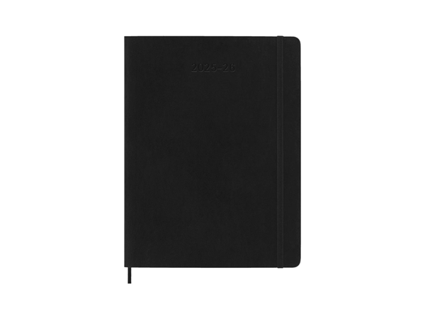 Een Moleskine 18M Agenda 2025-2026 Weekly Softcover XL, Black koop je bij Moleskine.nl