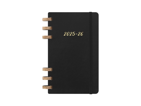 Een Moleskine 2025-2026 Academic Spiral Planner Weekly/Monthly Black - Large, Softcover koop je bij Moleskine.nl