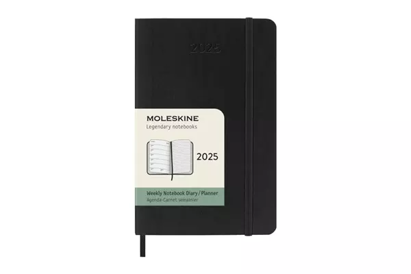 Een Moleskine 2025 12M Weekly Softcover Pocket Black koop je bij Moleskine.nl