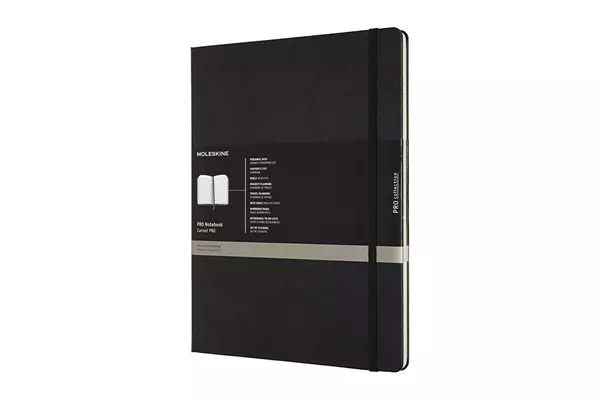 Een Moleskine Pro Collection Notebook XXL Hardcover Black koop je bij Moleskine.nl