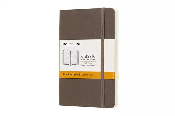 Een Moleskine Ruled Soft Cover Notebook Pocket Earth Brown koop je bij Moleskine.nl