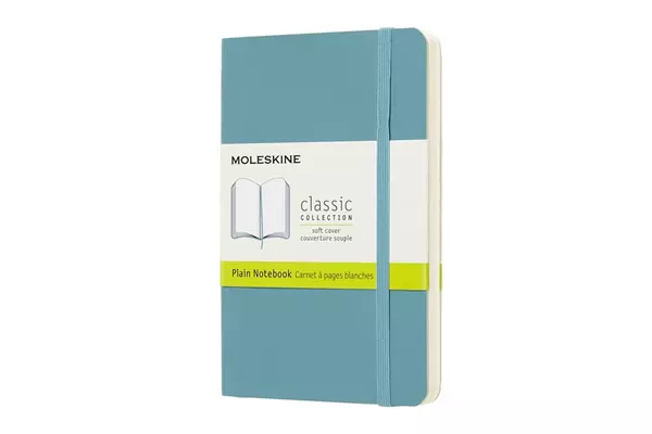 Een Moleskine Plain Soft Cover Notebook Pocket Reef Blue koop je bij Moleskine.nl