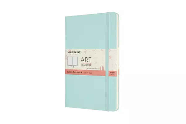 Een Moleskine Art Bullet Notebook Large Aquamarine koop je bij Moleskine.nl