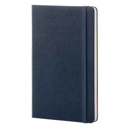 Een Moleskine Classic Squared Hardcover Notebook Large Sapphire Blue koop je bij Moleskine.nl