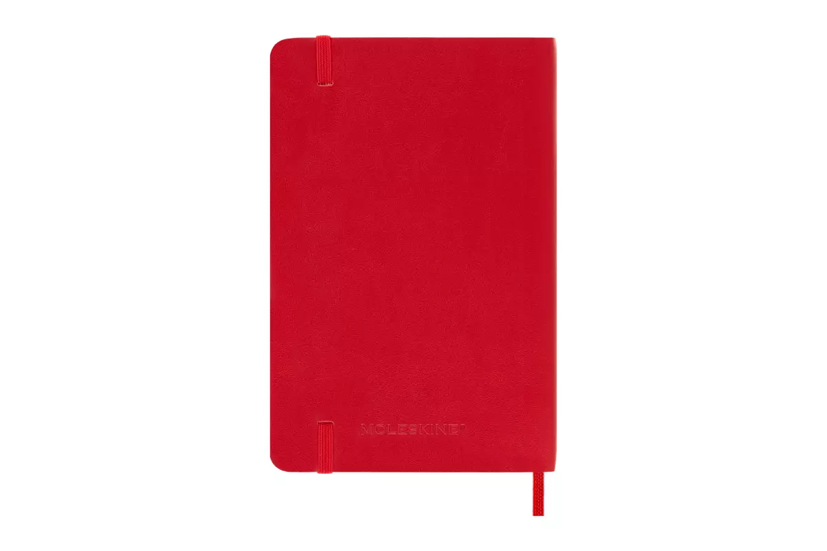 Een Moleskine 2024 12M Daily Softcover Pocket Scarlet Red koop je bij Moleskine.nl