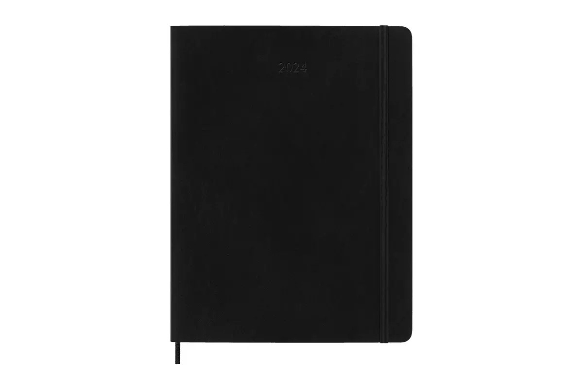 Een Moleskine 2024 12M Weekly Softcover XL Black koop je bij Moleskine.nl