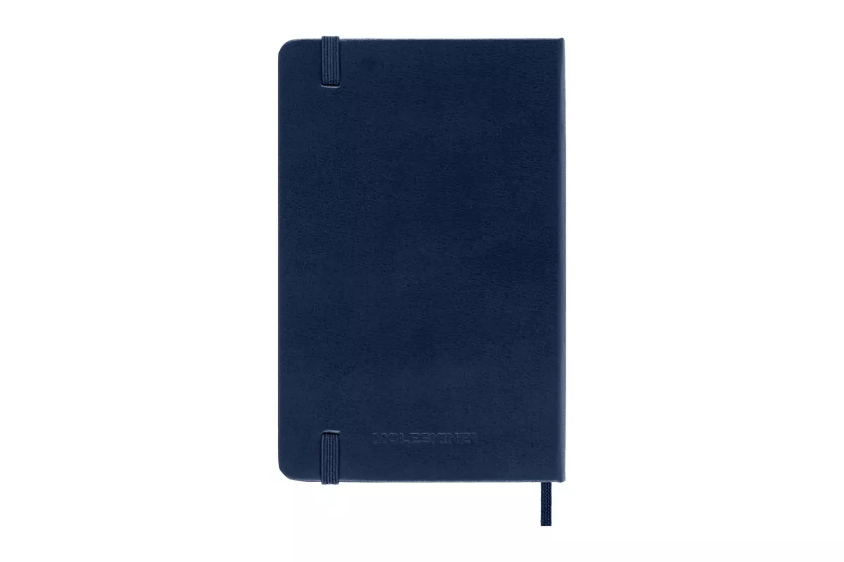 Een Moleskine 18M 2023/2024 Weekly/note Hardcover Pocket Sapphire Blue koop je bij Moleskine.nl