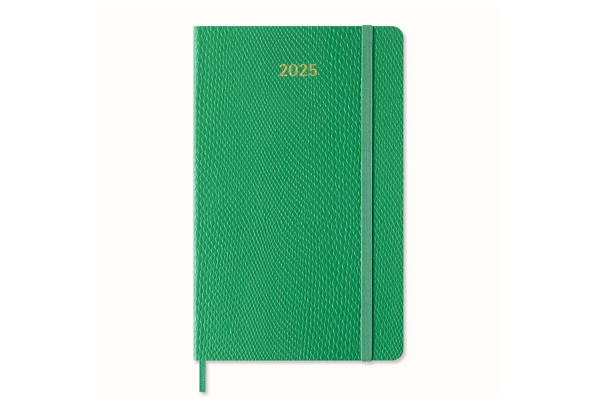 Een Moleskine 2025 12M Weekly Precious & Ethical Planner Large Mamba Green koop je bij Moleskine.nl