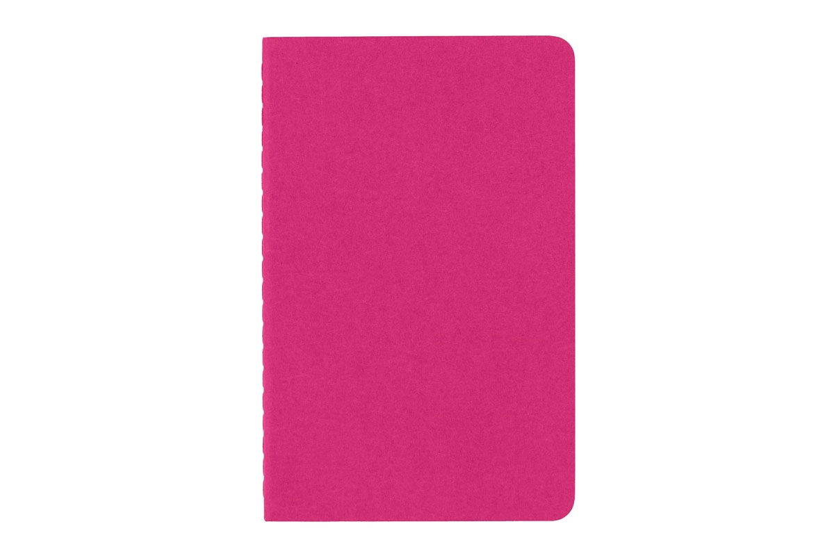 Een Moleskine Cahier Journals Ruled Pocket Kinetic Pink (set of 3) koop je bij Moleskine.nl