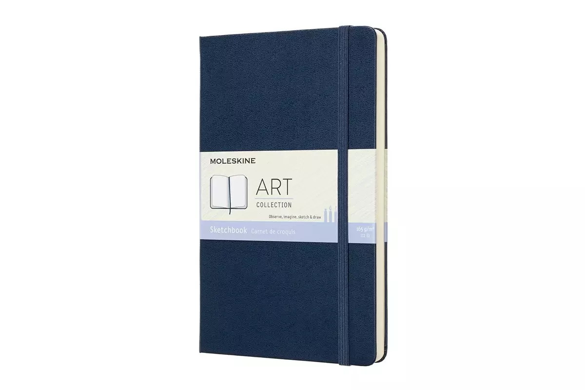 Een Moleskine Sketchbook Large Sapphire Blue koop je bij Moleskine.nl