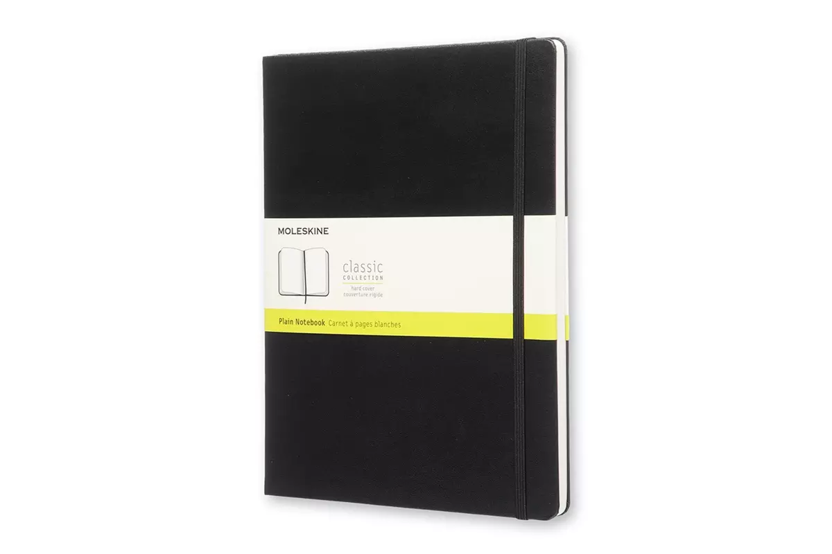 Een Moleskine Plain Hardcover Notebook XL Black koop je bij Moleskine.nl