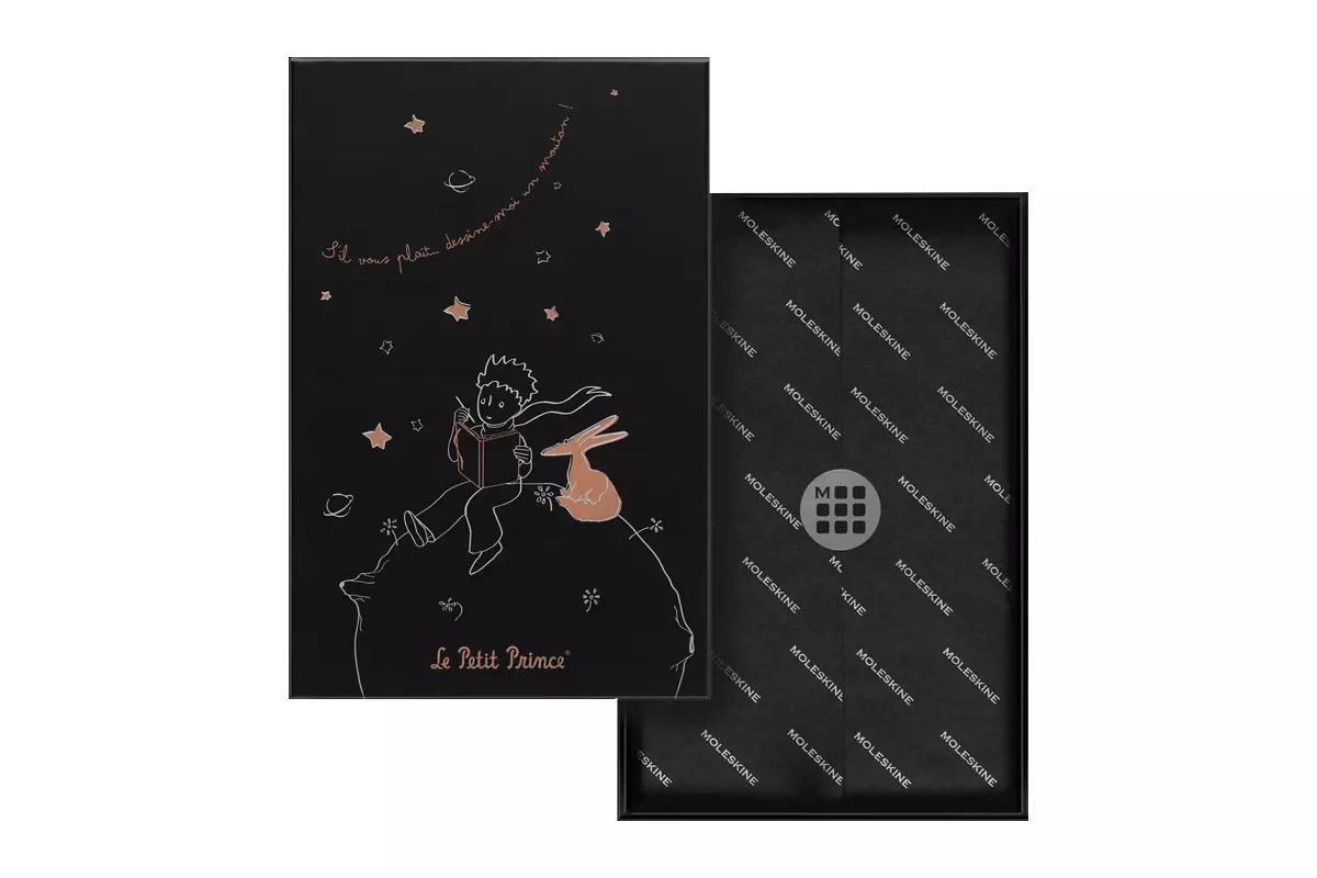 Een Moleskine Le Petit Prince Ruled Large Hardcover Notebook Limited Edition koop je bij Moleskine.nl