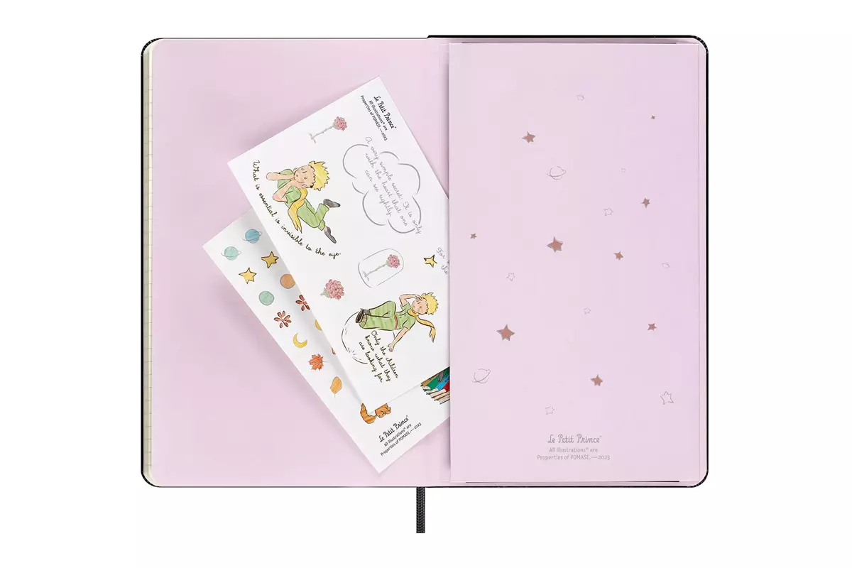 Een Moleskine Le Petit Prince Ruled Large Hardcover Notebook Limited Edition koop je bij Moleskine.nl