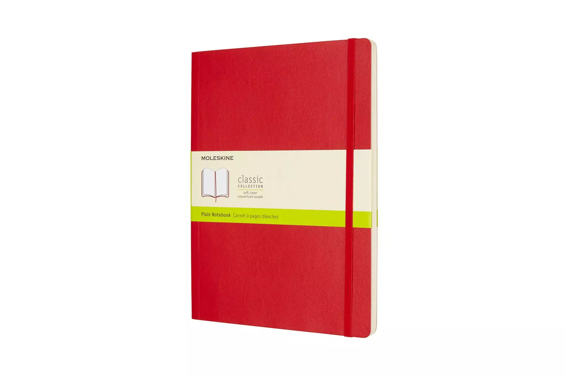 Een Moleskine Plain Soft Cover Notebook XL Scarlet Red koop je bij Moleskine.nl