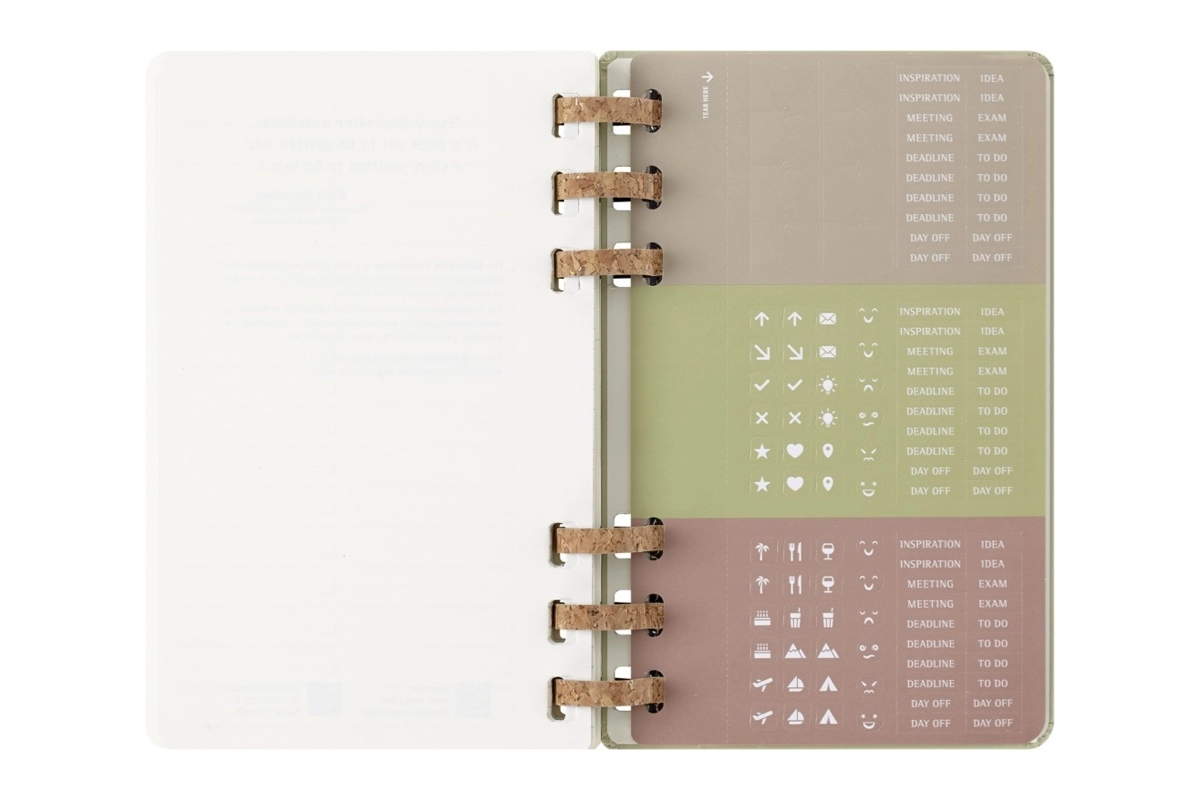 Een Moleskine 2025-2026 Academic Spiral Planner Weekly/Monthly Kiwi - Large, Hardcover koop je bij Moleskine.nl