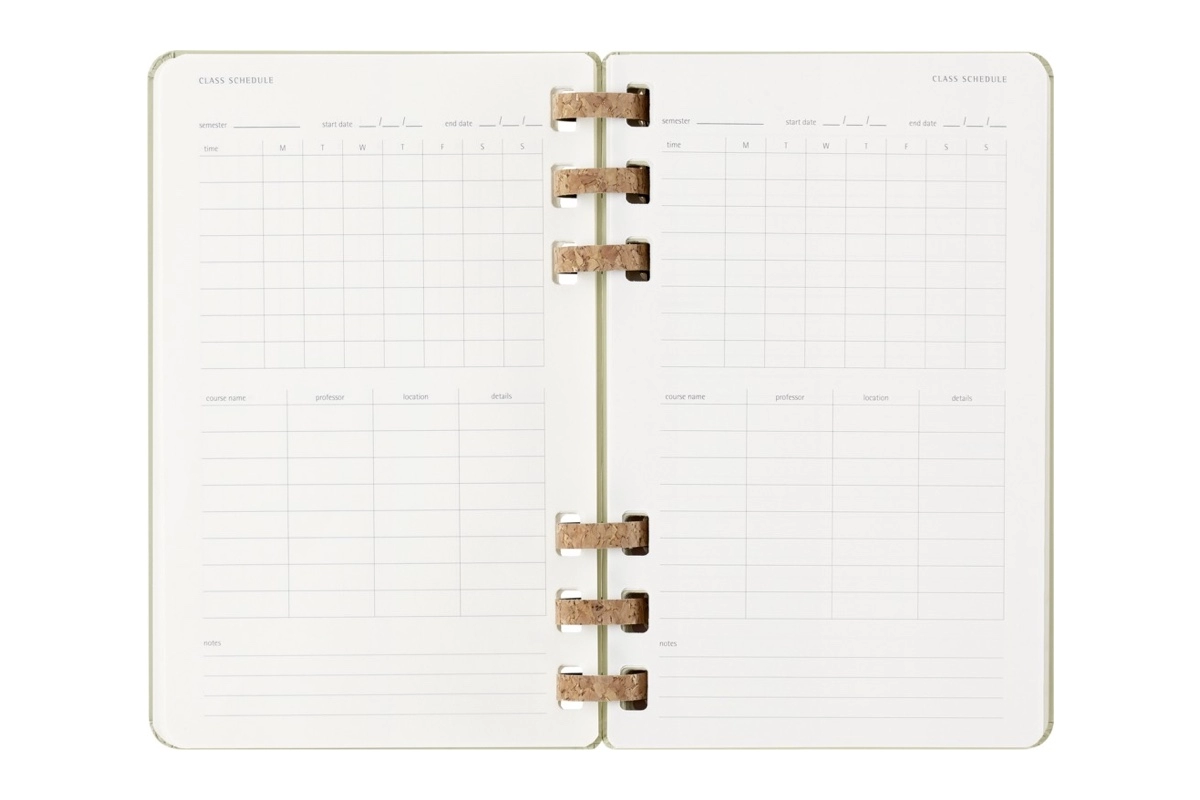 Een Moleskine 2025-2026 Academic Spiral Planner Weekly/Monthly Kiwi - Large, Hardcover koop je bij Moleskine.nl