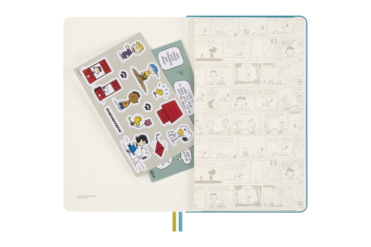 Een Moleskine 18M 2025-2026 Agenda 'Peanuts: Charlie & Lucy' - Weekly, Hardcover Large koop je bij Moleskine.nl