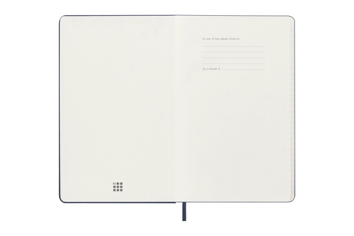 Een Moleskine 18M Agenda 2025-2026 Weekly Hardcover Large, Sapphire Blue koop je bij Moleskine.nl