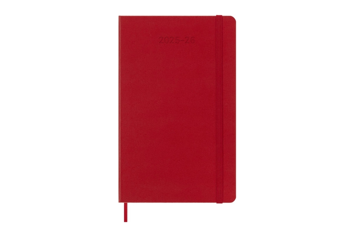 Een Moleskine 18M Agenda 2025-2026 Weekly Hardcover Large, Scarlet Red koop je bij Moleskine.nl