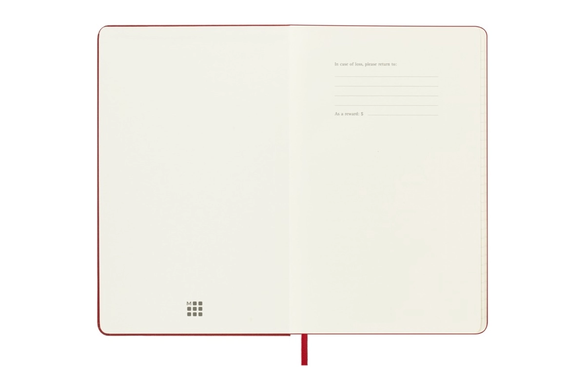 Een Moleskine 18M Agenda 2025-2026 Weekly Hardcover Large, Scarlet Red koop je bij Moleskine.nl