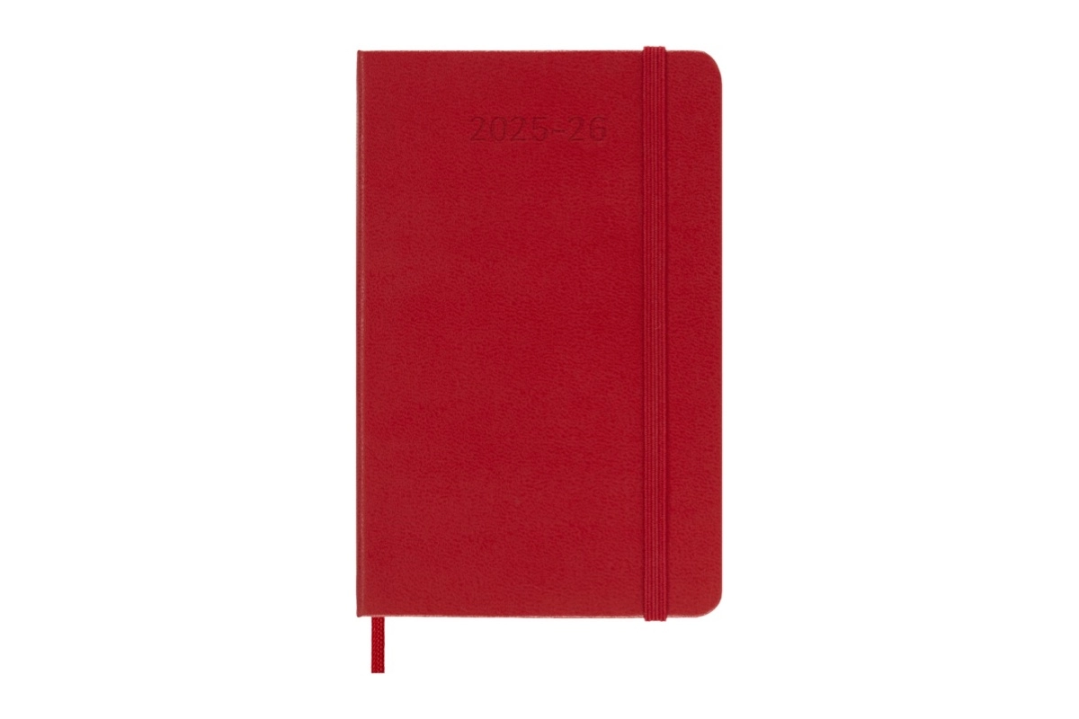 Een Moleskine 18M Agenda 2025-2026 Weekly Hardcover Pocket, Scarlet Red koop je bij Moleskine.nl