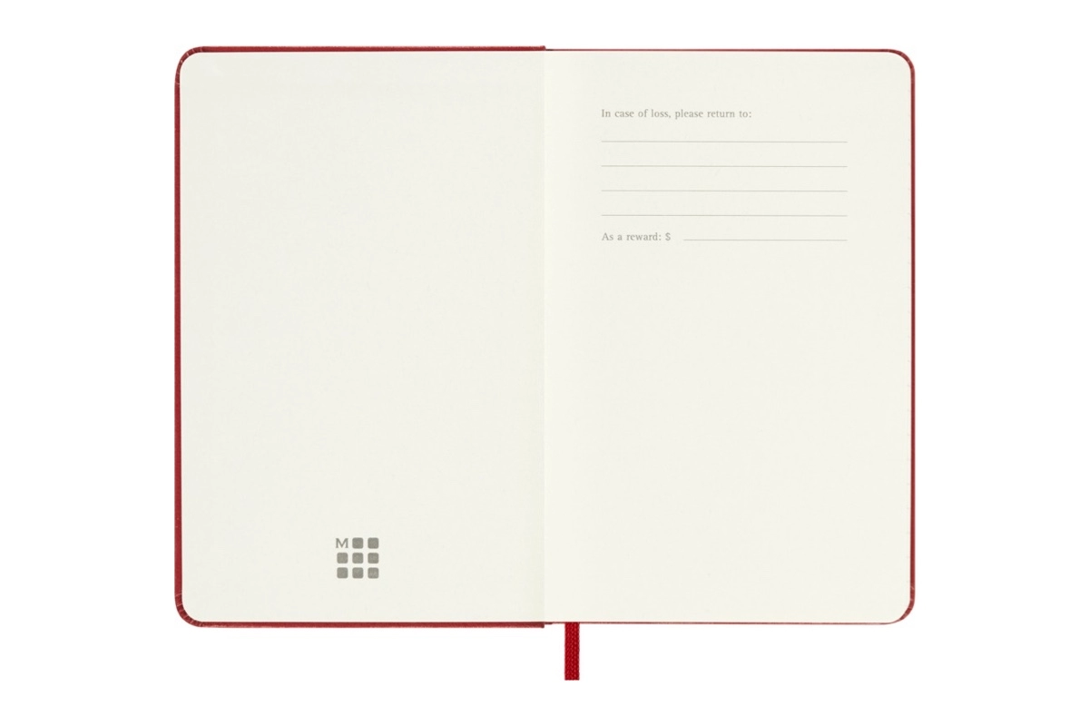 Een Moleskine 18M Agenda 2025-2026 Weekly Hardcover Pocket, Scarlet Red koop je bij Moleskine.nl