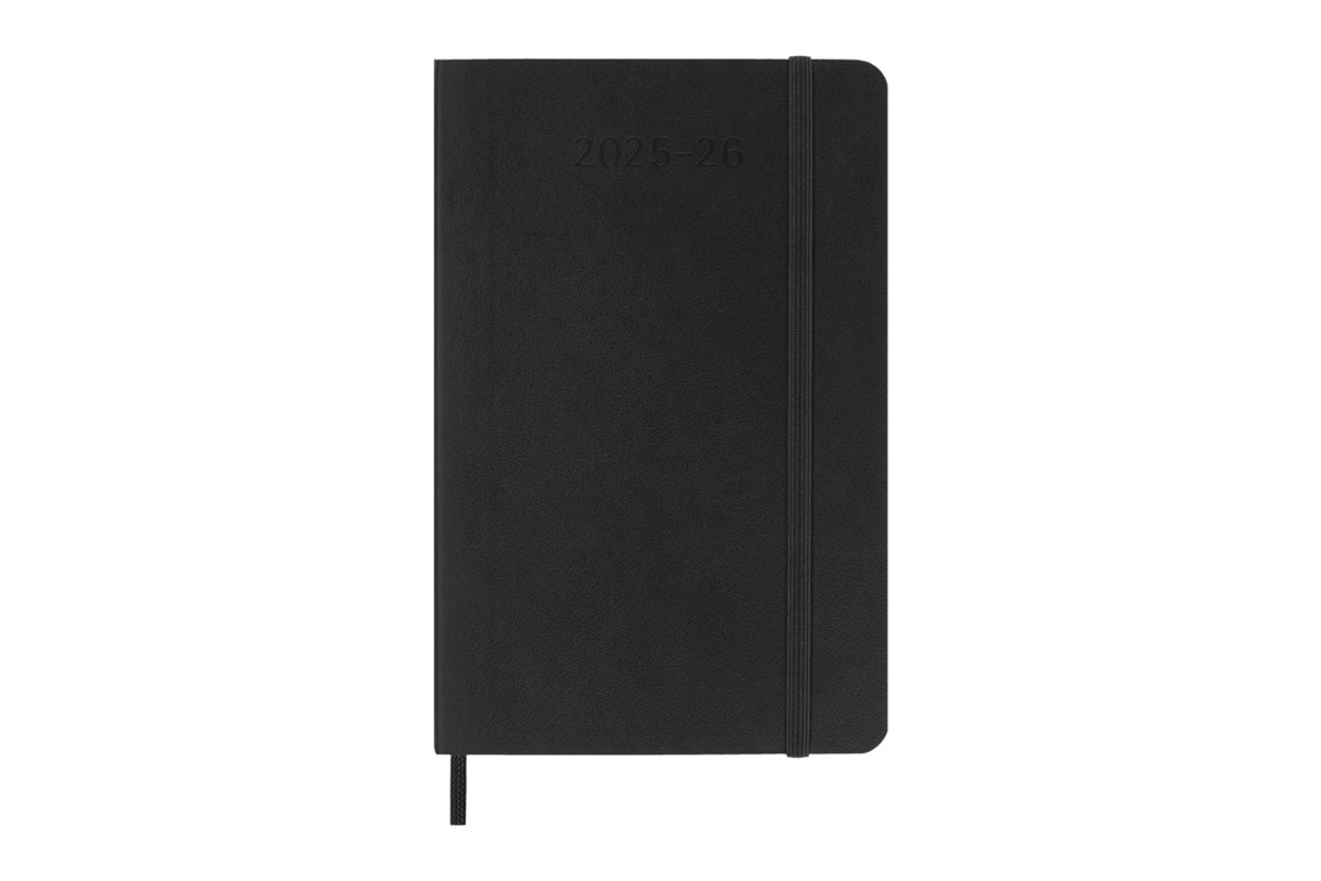 Een Moleskine 18M Agenda 2025-2026 Weekly Softcover Pocket, Black koop je bij Moleskine.nl